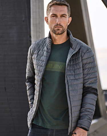 Tee Jays Crossover Jacket, Space Grey/Black, 3XL bedrucken, Art.-Nr. 421541708
