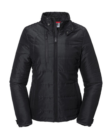 Russell Europe Ladies` Cross Jacket, Black, XS bedrucken, Art.-Nr. 422001012