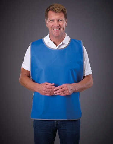 Yoko Fluo Reflective Border Tabard, Red, L/XL bedrucken, Art.-Nr. 422774001