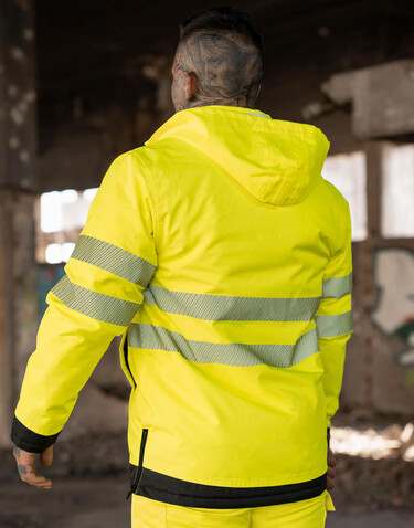 Korntex EOS - Hi-Vis Parka, Orange/Black, 4XL bedrucken, Art.-Nr. 425134607