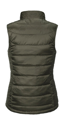 Russell Europe Ladies` Nano Bodywarmer, Iron Grey, S bedrucken, Art.-Nr. 426001193