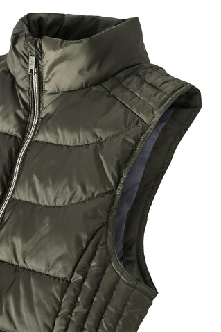 Russell Europe Ladies` Nano Bodywarmer, Iron Grey, S bedrucken, Art.-Nr. 426001193