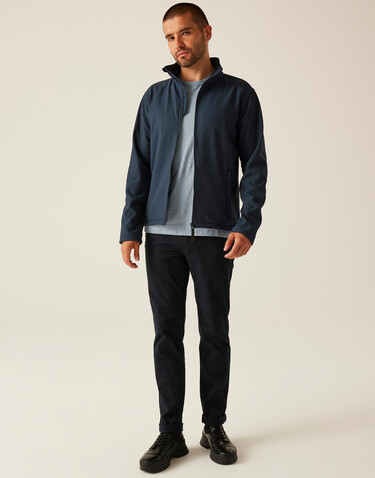 Regatta Reid Softshell, Black, S bedrucken, Art.-Nr. 426171013