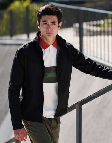 Regatta Reid Softshell, Black, S bedrucken, Art.-Nr. 426171013