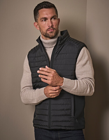 Tee Jays Crossover Bodywarmer, Black/Black, M bedrucken, Art.-Nr. 426541774