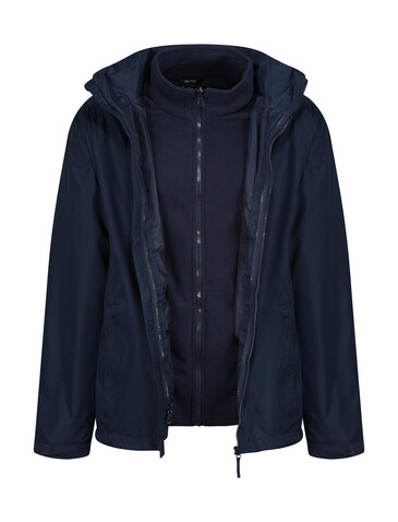 Regatta Classic 3-in-1 Jacket, Navy, 2XL bedrucken, Art.-Nr. 427172007