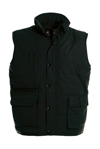 B &amp; C Bodywarmer Explorer, Black, S bedrucken, Art.-Nr. 427421013