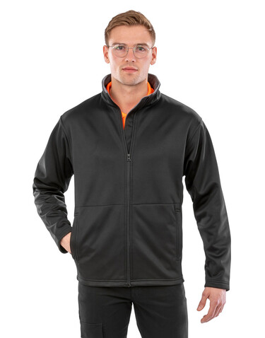 Result Core Softshell Jacket, Navy, M bedrucken, Art.-Nr. 428332004