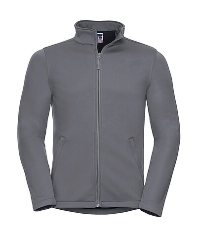 Russell Europe Men`s Smart Softshell Jacket, Black, XS bedrucken, Art.-Nr. 429001012