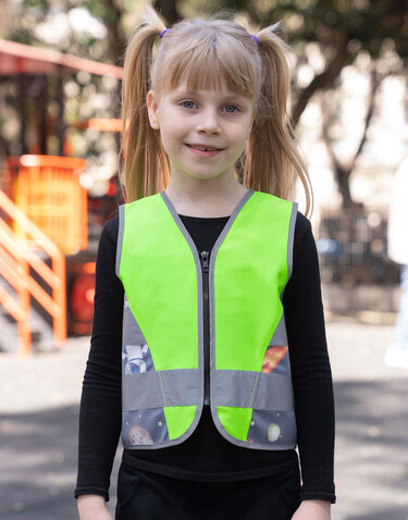 Korntex Children`s Safety Vest Action, Unicorn Pink, XS bedrucken, Art.-Nr. 432138132 Korntex Children`s Safety Vest Action, Unicorn Pink, XS bedrucken, Art.-Nr. 432138132