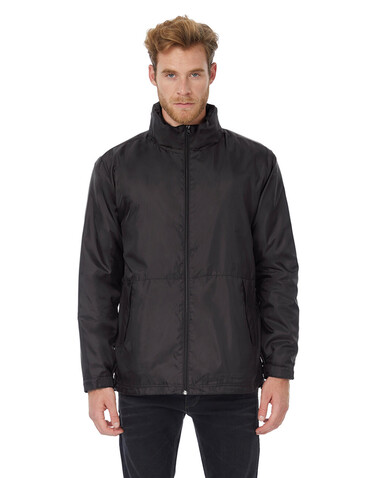 B &amp; C Multi-Active/men Jacket, Atoll/Warm Grey, L bedrucken, Art.-Nr. 432423605