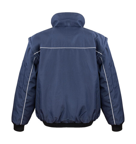 Result Heavy Duty Jacket, Red/Navy, M bedrucken, Art.-Nr. 437334554