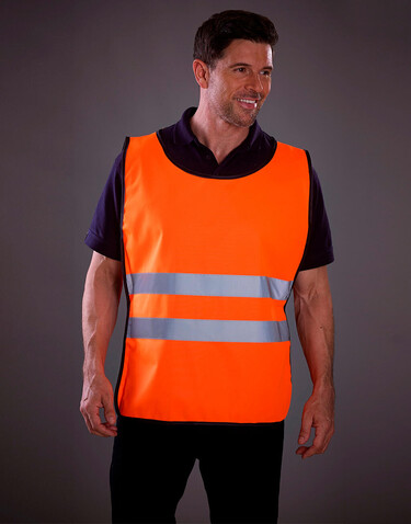 Yoko Fluo Adult Tabard, Fluo Orange, S/M bedrucken, Art.-Nr. 437774050
