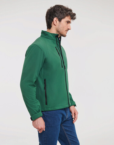 Russell Europe Softshell Jacket, Azure, XL bedrucken, Art.-Nr. 438003166