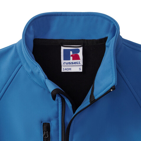 Russell Europe Softshell Jacket, Titanium, 3XL bedrucken, Art.-Nr. 438001398