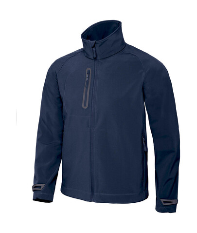 B & C X-Lite Softshell/men Jacket, Navy, L bedrucken, Art.-Nr. 438422005 B & C X-Lite Softshell/men Jacket, Navy, L bedrucken, Art.-Nr. 438422005
