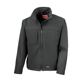 Result Men`s Classic Softshell Jacket, Black, S bedrucken, Art.-Nr. 439331013 Result Men`s Classic Softshell Jacket, Black, S bedrucken, Art.-Nr. 439331013