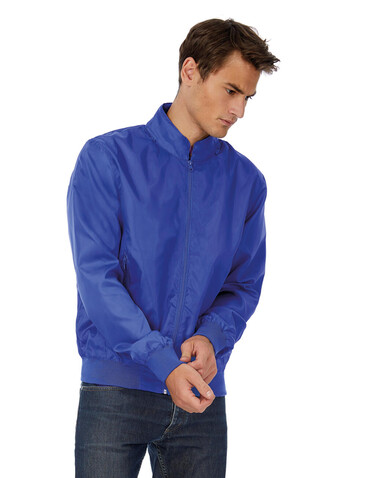 B &amp; C Trooper/men Jacket, Royal/Neon Orange, S bedrucken, Art.-Nr. 440423723