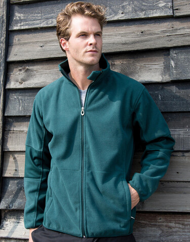 Result Osaka Combed Pile Soft Shell, Navy, S bedrucken, Art.-Nr. 442332003