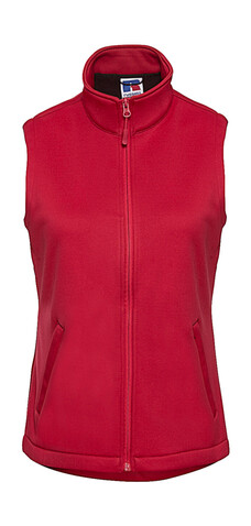 Russell Europe Men`s Smart Softshell Gilet, Classic Red, M bedrucken, Art.-Nr. 445004014