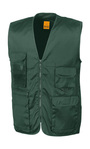 Result Safari Waistcoat, Lichen Green, L bedrucken, Art.-Nr. 445335355