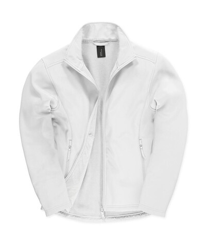 B &amp; C ID.701 Softshell Jacket, White/White, M bedrucken, Art.-Nr. 445420704