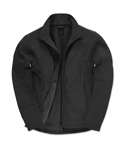 B &amp; C ID.701 Softshell Jacket, Black/Black, M bedrucken, Art.-Nr. 445421774