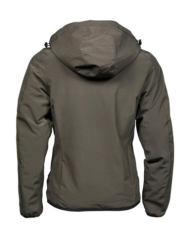 Tee Jays Ladies` Urban Adventure Jacket, Dark Olive, 2XL bedrucken, Art.-Nr. 445545327