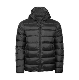 Tee Jays Lite Hooded Jacket, Black, XS bedrucken, Art.-Nr. 449541012