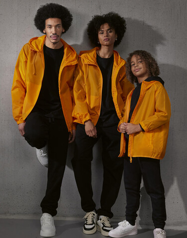 B &amp; C #Reset Windbreaker, Red, XS bedrucken, Art.-Nr. 450424001