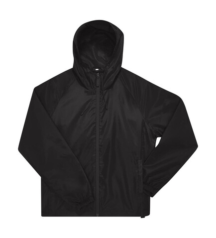 B &amp; C #Reset Windbreaker, Black, 4XL bedrucken, Art.-Nr. 450421018