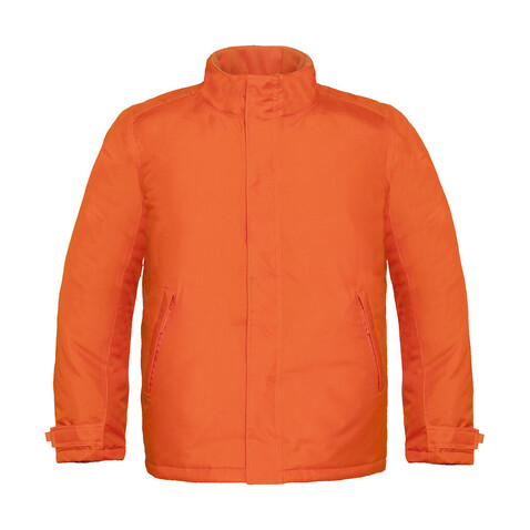 B &amp; C Real+/men Heavy Weight Jacket, Orange, XL bedrucken, Art.-Nr. 452424106