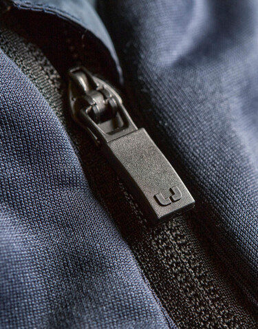 Tee Jays Womens Hybrid-Stretch Hooded Jacket, Navy/Navy, S bedrucken, Art.-Nr. 456542513