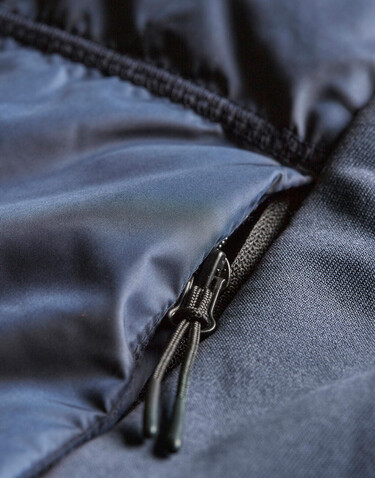 Tee Jays Womens Hybrid-Stretch Hooded Jacket, Navy/Navy, M bedrucken, Art.-Nr. 456542514