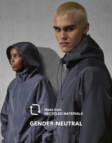 B &amp; C Reset Lined Windbreaker, Navy, S bedrucken, Art.-Nr. 457422002