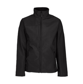 Regatta Octagon II Softshell, Black/Black, S bedrucken, Art.-Nr. 458171523