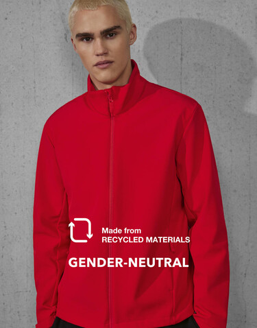 B &amp; C Reset 3Lr Softshell, Navy, XL bedrucken, Art.-Nr. 459422005