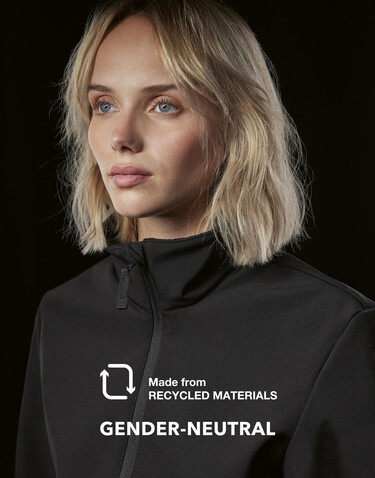 B &amp; C Reset 3Lr Softshell, Black, XL bedrucken, Art.-Nr. 459421015