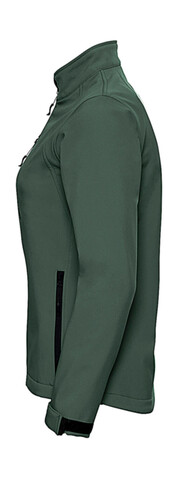 Russell Europe Ladies` Softshell Jacket, Black, XS (34) bedrucken, Art.-Nr. 462001012