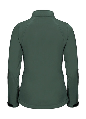 Russell Europe Ladies` Softshell Jacket, Black, XS (34) bedrucken, Art.-Nr. 462001012