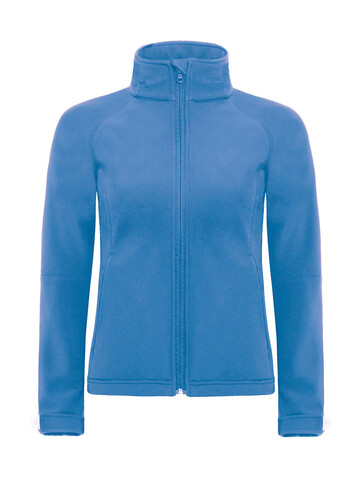 B & C Hooded Softshell/women, Azure, M bedrucken, Art.-Nr. 462423104 B & C Hooded Softshell/women, Azure, M bedrucken, Art.-Nr. 462423104