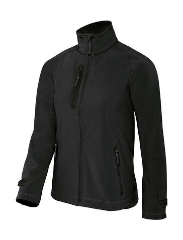 B &amp; C X-Lite Softshell/women Jacket, Black, 2XL bedrucken, Art.-Nr. 464421017