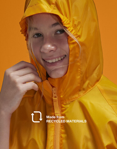 B &amp; C #Reset Windbreaker /kids, Magenta Pink, 7/8 (122/128) bedrucken, Art.-Nr. 465424355