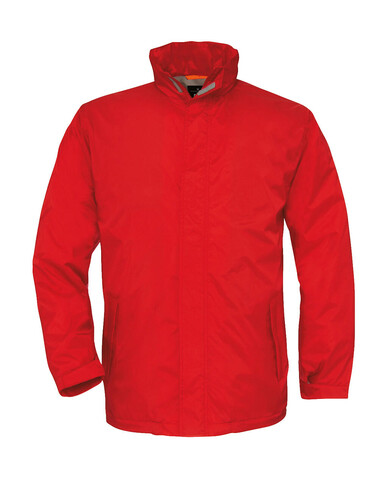 B &amp; C Ocean Shore Midseason Parka, Red, 3XL bedrucken, Art.-Nr. 467424008