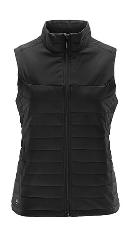 StormTech Women`s Nautilus Thermal Bodywarmer, Black, S bedrucken, Art.-Nr. 472181013