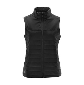 StormTech Women`s Nautilus Thermal Bodywarmer, Black, S bedrucken, Art.-Nr. 472181013