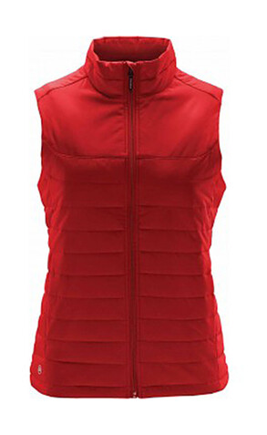 StormTech Women`s Nautilus Thermal Bodywarmer, Bright Red, 2XL bedrucken, Art.-Nr. 472184067