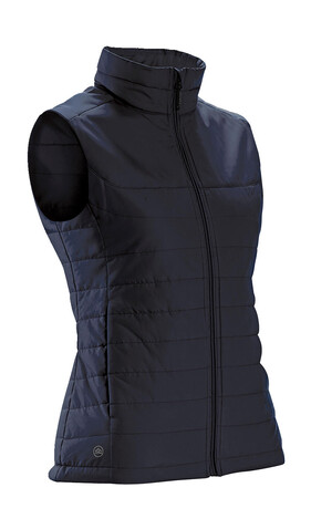 StormTech Women`s Nautilus Thermal Bodywarmer, Black, S bedrucken, Art.-Nr. 472181013