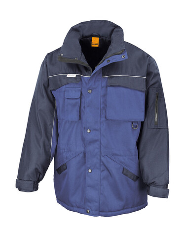 Result Heavy Duty Combo Jacket, Royal/Navy, 3XL bedrucken, Art.-Nr. 472333668