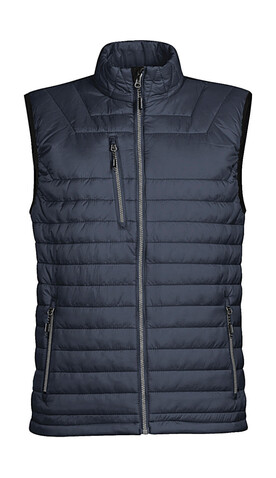 StormTech Gravity Thermal Bodywarmer, Navy/Charcoal, M bedrucken, Art.-Nr. 473182644